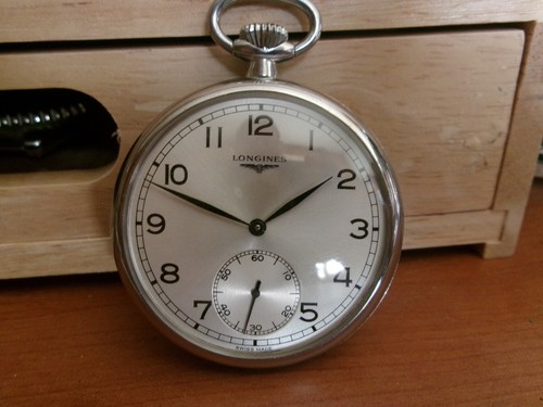 Longines tasca acciaio con - longines, in